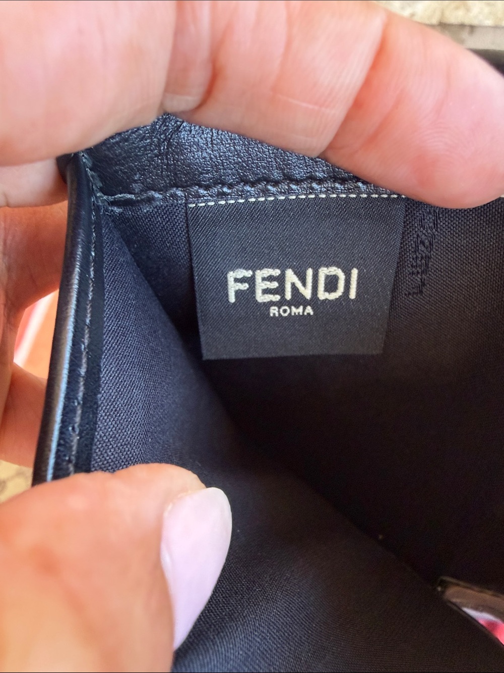 Fendi Bi-Fold Compact Wallet - Picture 4 of 4